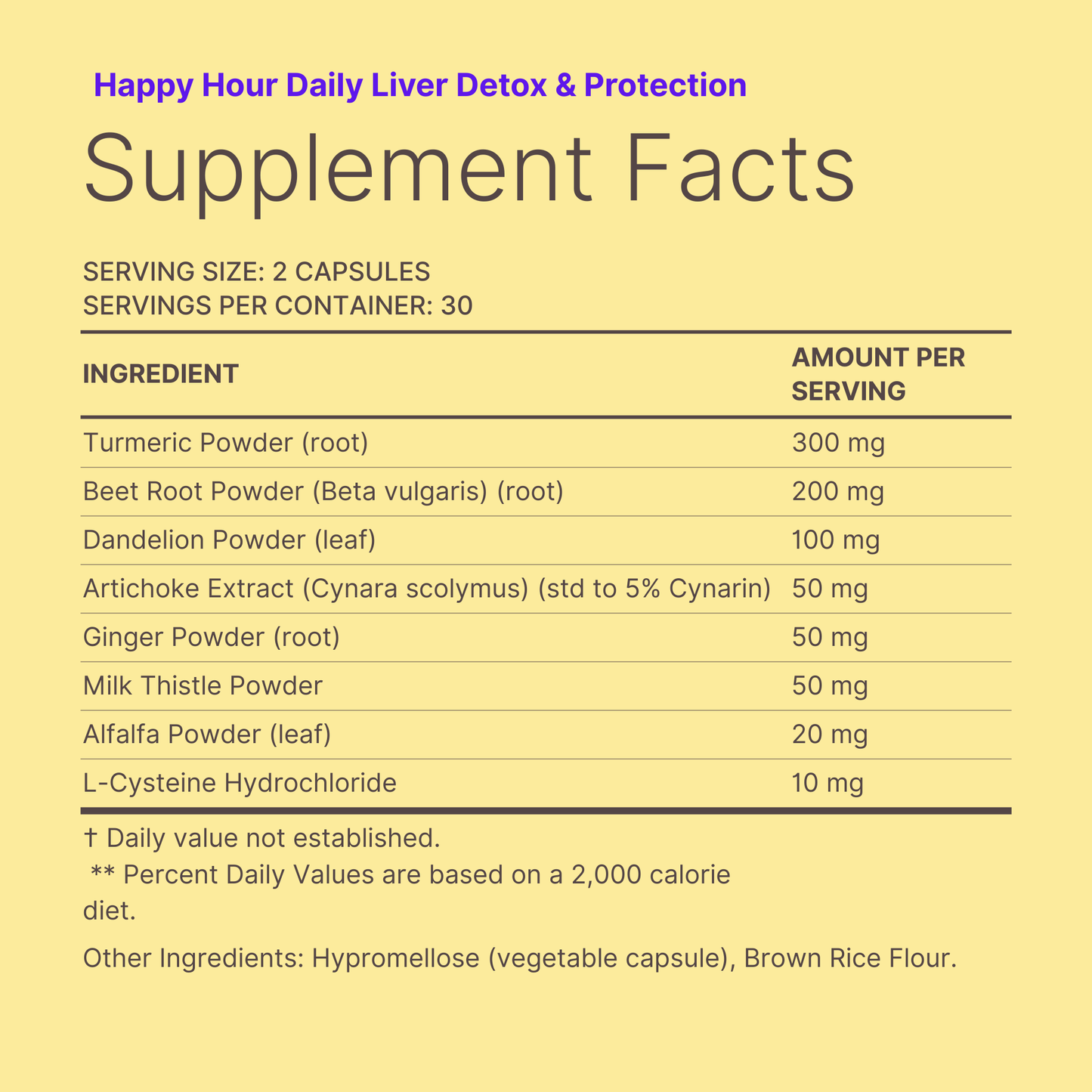 HAPPY HOUR | Daily Liver Detox & Protection - Boozy