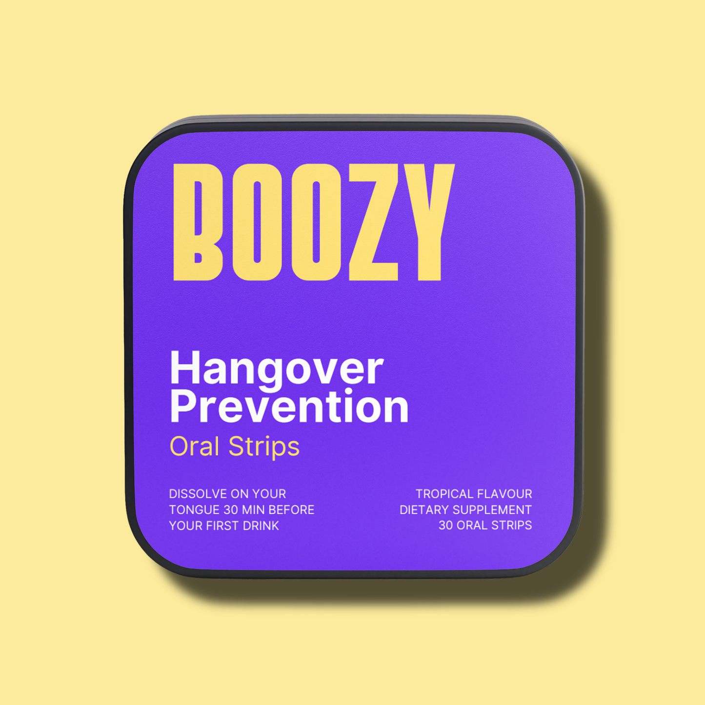 HANGOVER PREVENTION | Oral Strips - Boozy