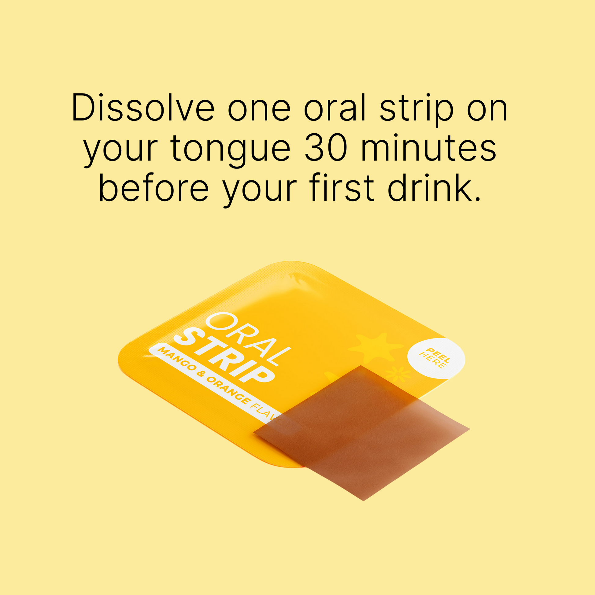 HANGOVER PREVENTION | Oral Strips - Boozy