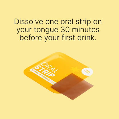 HANGOVER PREVENTION | Oral Strips - Boozy