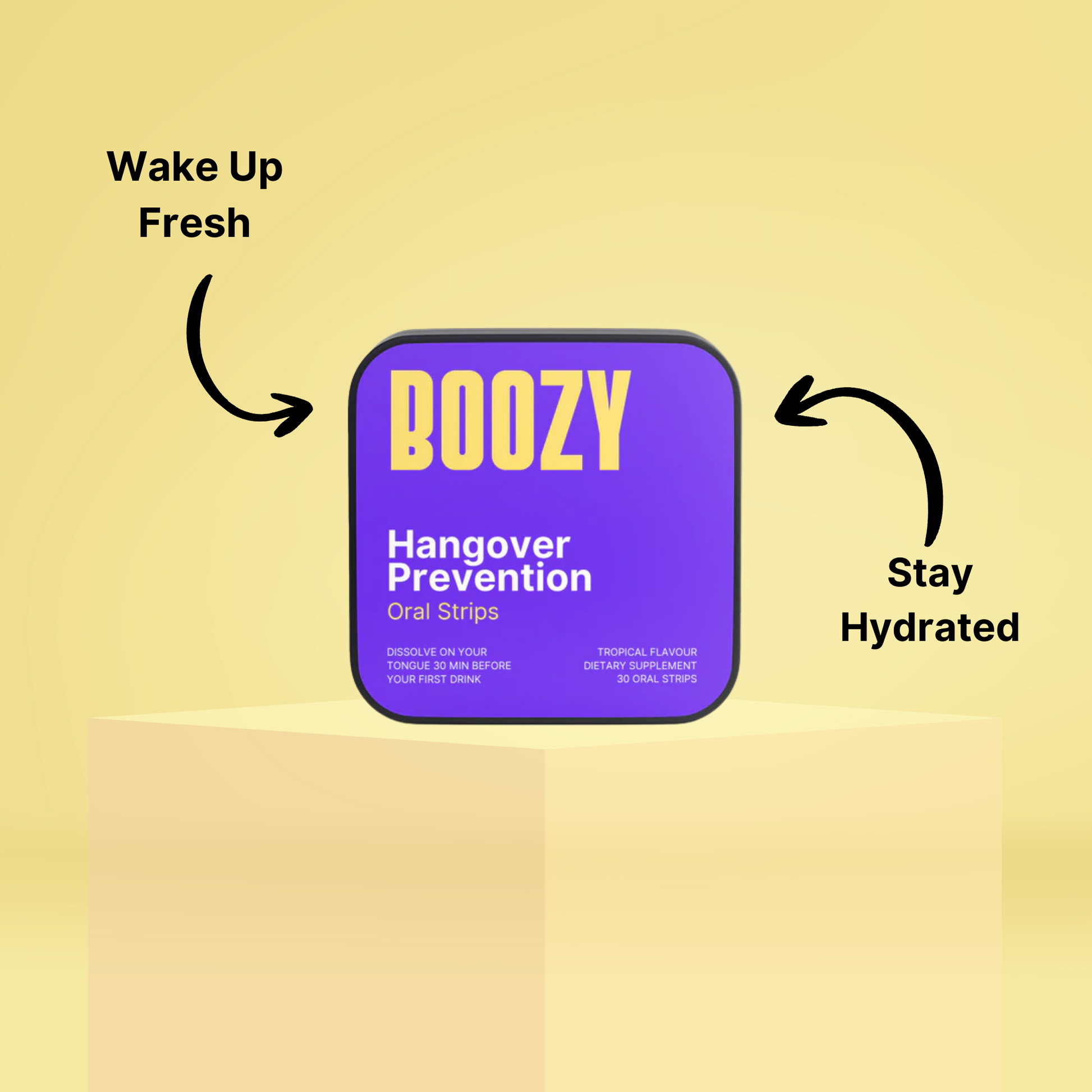 HANGOVER PREVENTION | Oral Strips - Boozy