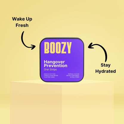 HANGOVER PREVENTION | Oral Strips - Boozy